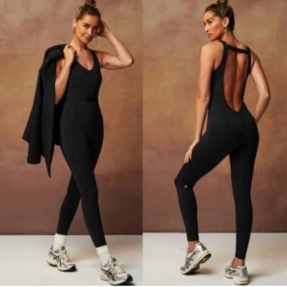 Motion365+ Black Jumpsuit Fabletics